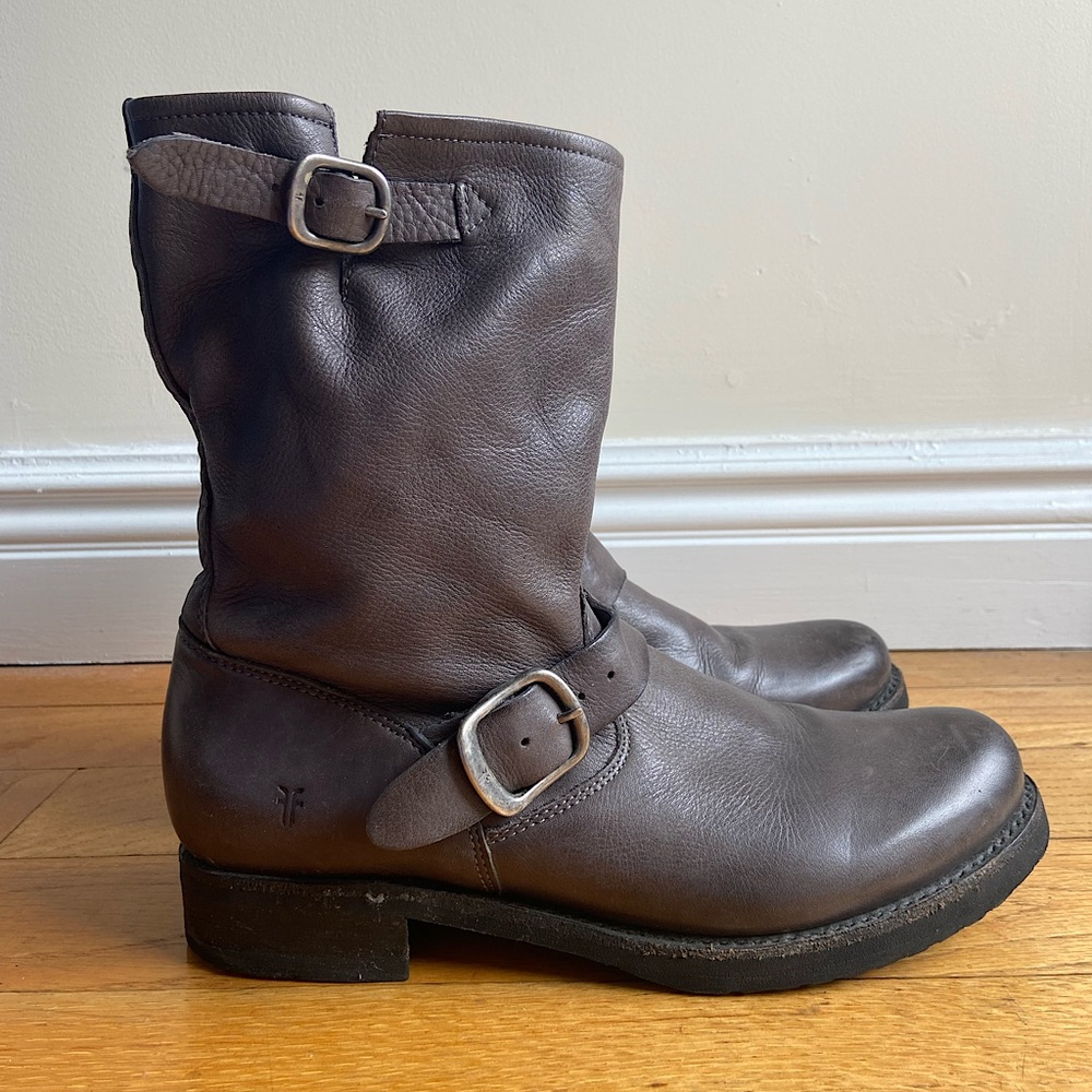 Frye Dark Grey Boots